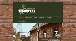Desktop Screenshot of forsthaus-schoental.de